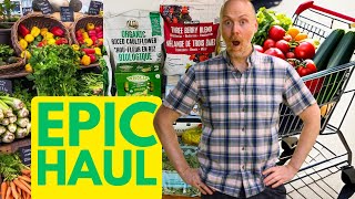 Our Epic Vegan Grocery Haul: Farmer's Market, Costco, Grocery Store