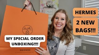 MY HERMES SPECIAL ORDER UNBOXING plus ANOTHER Hermes BAG!