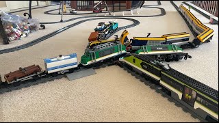 LEGO Train Crash Compilation