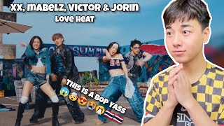 XX , Mabelz PiXXiE, Victor PROXIE, Jorin 4EVE | หน้าร้อน (ไม่) ใจร้าย ( LOVE HEAT) MV | REACTION