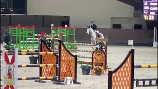 Emma Bachl und Classic White in Samorin 140cm