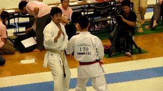 2010 JKA All Japan Shimizu vs Okuma 協会全国　志水 対 大隈(途中から)