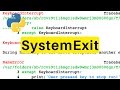 SystemExit | Python | Tutorial