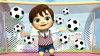 Bebé Lili Aprende a Jugar Fútbol ⚽ - Canciones Infantiles - Banana Cartoon Español