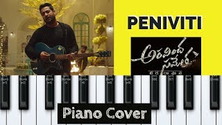 PENIVITI పెనివిటి - Easy Piano Cover | Slow Motion | Aravindha Sametha