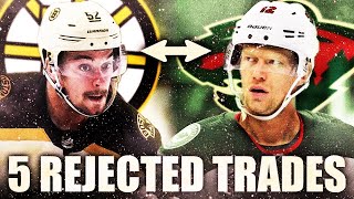 Eric Staal REJECTED TRADES To Boston Bruins + 4 OTHER TEAMS (NHL Trade Rumours: Buffalo Sabres News)
