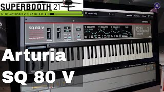 SUPERBOOTH 2021 - Arturia - SQ80 V