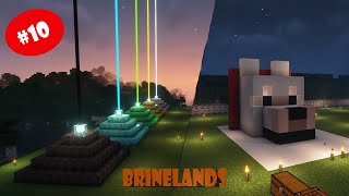 I Made a FULL NETHERITE BEACON in Minecraft ||  Minecraft Brinelands #10 || SBrinegamerz ||