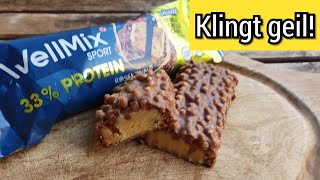 Rossmann Proteinriegel Wellmix Lemon Cheesecake | Wie schmeckt er? | FoodLoaf