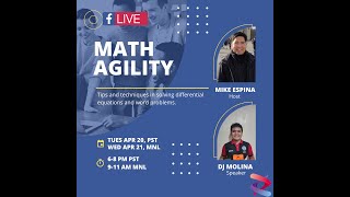 Math Agility Live Ep.  8 | Differential Equations | Strength of Materials