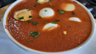 SOPA DE TOMATE  COM OVOS - RECEITAS DA BENELGA