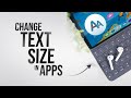 How to Increase Text Size in Apps on iPad (tutorial)