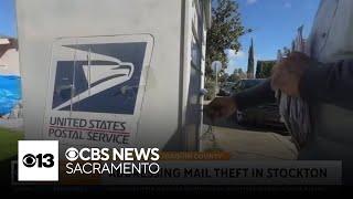 Stockton residents frustrated over mail theft epidemic