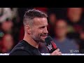 FULL SEGMENT – CM Punk returns to Raw for the first time in nearly 10 years Raw, Nov. 27, 2023