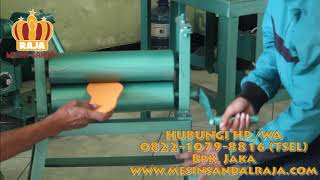 BURUAN STOK TERBATAS !!! Mesin Roll Sandal - mesinsandalraja.com