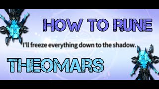 Summoners War: Chronicles - How To Rune The Water Ifrit Theomars!