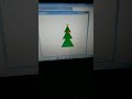 Christmas Tree Python Turtle #shorts