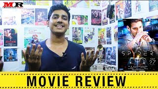 Spyder Review , Mahesh Babu , AR Murugadoss , S. J. Surya , MR