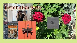4 things I do to help me reset creatively & make space for inspiration