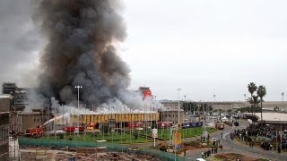 Nairobi airport fire: Kenya government admits fire crews were short on water