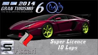 Gran Turismo 6 Ascari 10 laps Super Licence