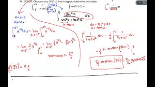 Math 151 - Spring 2025 Exam 1 BONUS 2&3 Walkthrough