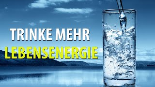 Trinke mehr Lebensenergie!  - Wie hexagonales Wasser mit Lichtenergie Deine Zellen aktiviert