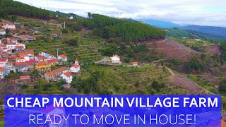 MOUNTAIN VILLAGE HOMESTEAD - READY TO MOVE IN - FARM FOR SALE IN CENTRAL PORTUGAL