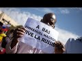 Malians rally in support of the ruling junta, protest ECOWAS sanctions