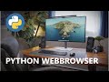 Simple Webbrowser with python and Pyqt5