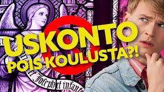 USKONTO POIS KOULUSTA?! – KYSYTTIIN OPPILAILTA!!