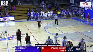 High School Basketball - Girls - Lee County vs Powell County - 01/28/2025