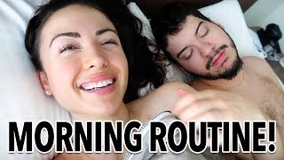 REALISTIC MORNING ROUTINE! (Couples Edition)