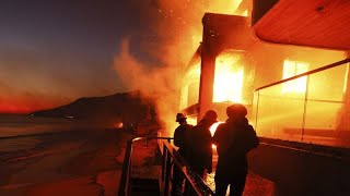 Les incendies continuent de se propager à Los Angeles, au moins cinq morts