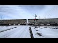 bnsf 7683 h2 leader on x ettdam5 18a through lime rd pueblo co 1 19 2025.