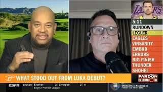 Pardon The Interruption | LeBron + Luka = NBA Finals! - Tim Legler tells Wilbon about Lakers outlook