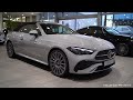 2024 mercedes cle cabriolet 204hp sound u0026 visual review