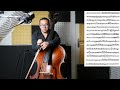 Double bass excerpt. Mozart, W.A., Symphony no. 40, 4th movement