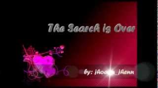 The Search is Over by rachelle ann go lyrics