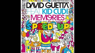 David Guetta ft Kid Cudi Memories FAST SPEED UP TIKTOK