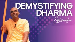 Demystifying Dharma | S.B. Keshava Swami in Princeton, NJ, USA, September 2024