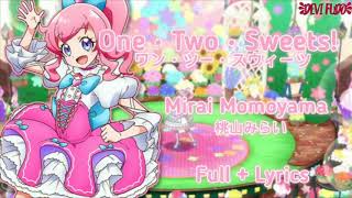 Kiratto Pri☆Chan! One • Two • Sweets (FULL LYRICS) - Momoyama Mirai (桃山みらい)