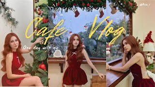 café vlog ♡ ⎮ Christmas Day 🎄🎄 Hansa Food Garden cafe