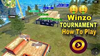 How to play Winzo tournament 🤑✅ || Part 2 #freefire #freefireindia #winzo