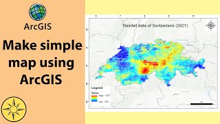 Create a simple map using ArcGIS