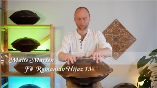 MrPans handpan - F# Romanian Hijaz 13 - Malte Marten