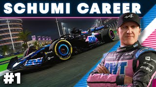 8 Time Champion Journey Starts Here - F1 24 Schumi Career