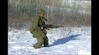 Canadian Forces - C6 GPMG - Firing in Close Quarter Combat