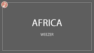 Africa | Cover by Weezer | Lyrics