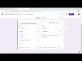 How to make matching questions on google form